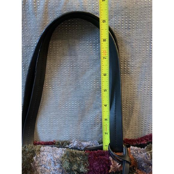 ZARA Large Hand Made Carpet Tote Bag - Picture 7 of 11